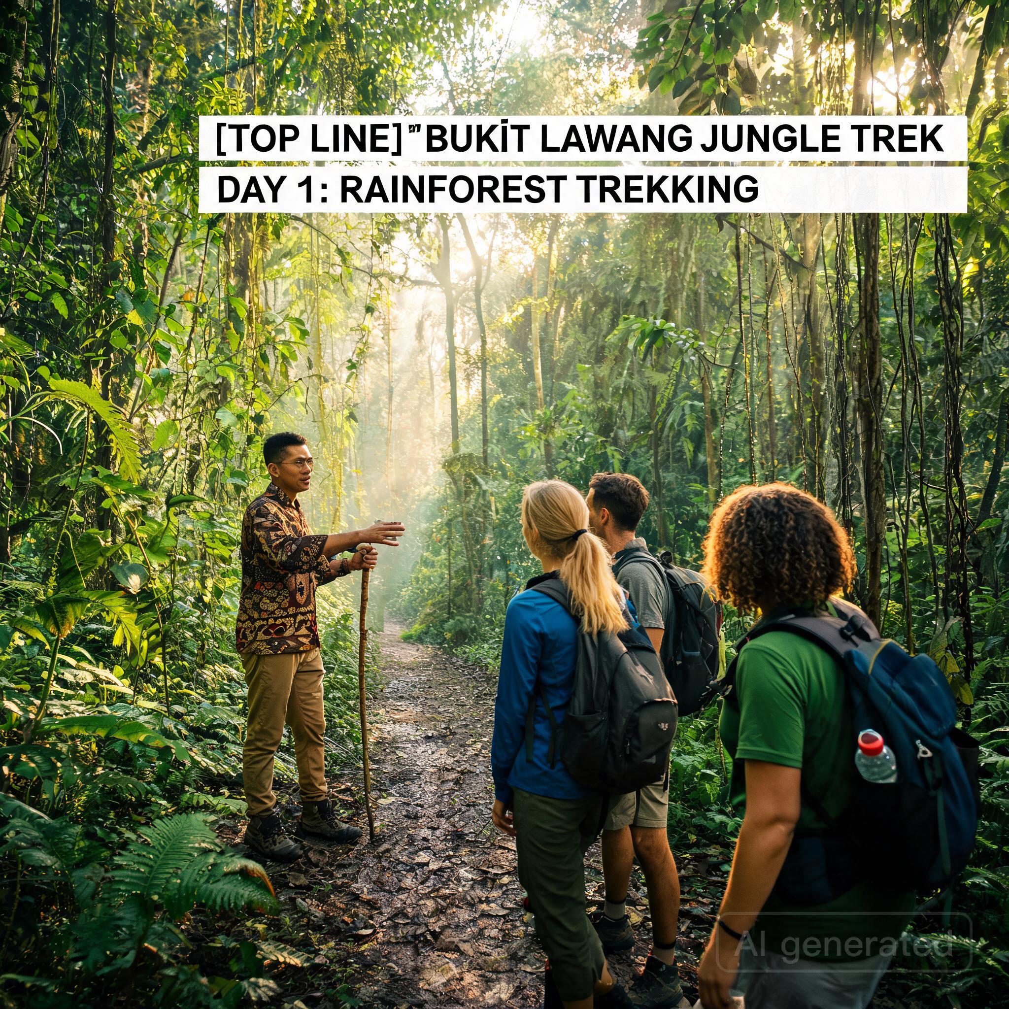 Bukit Lawang Jungle Trek bagian 1