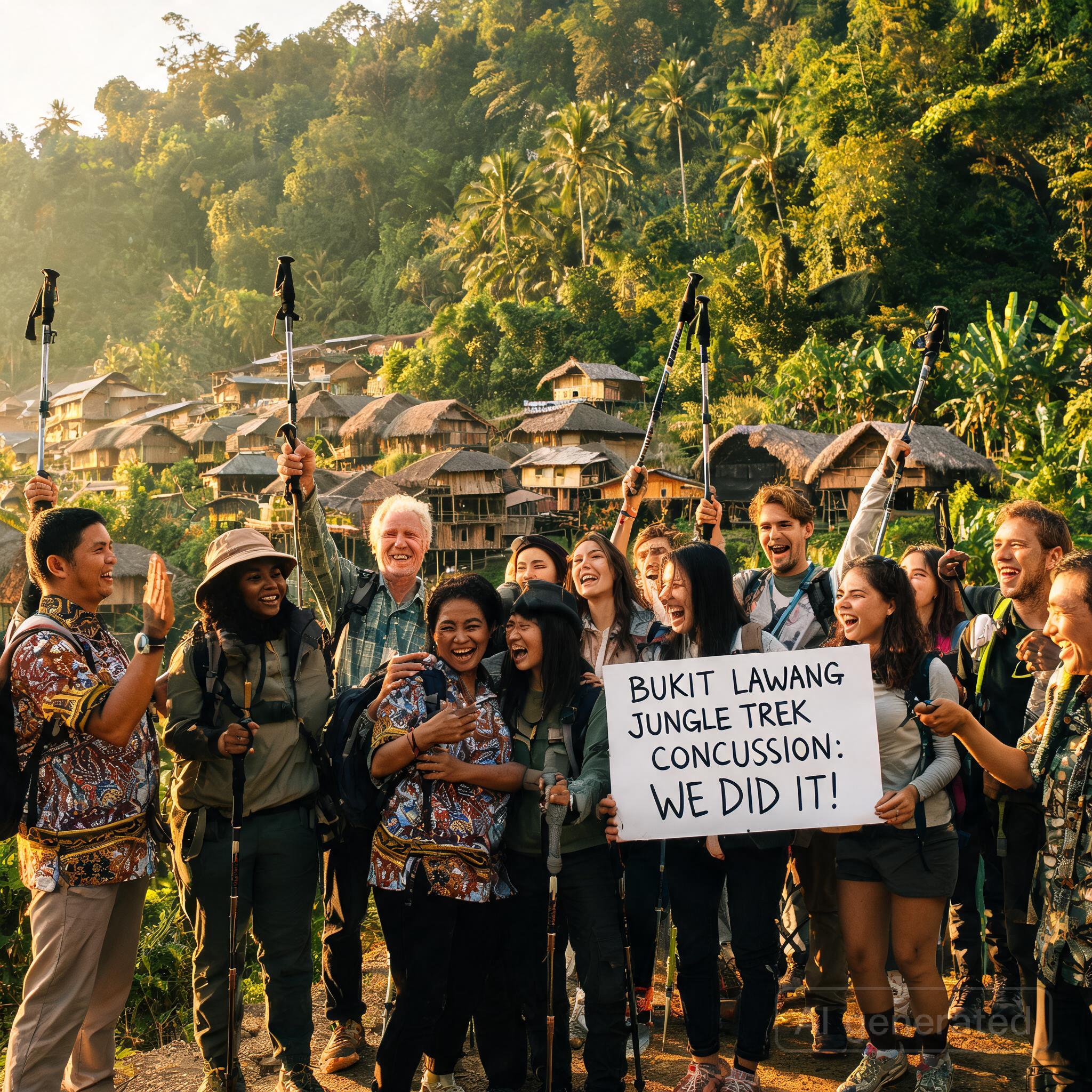 Bukit Lawang Jungle Trek bagian 5