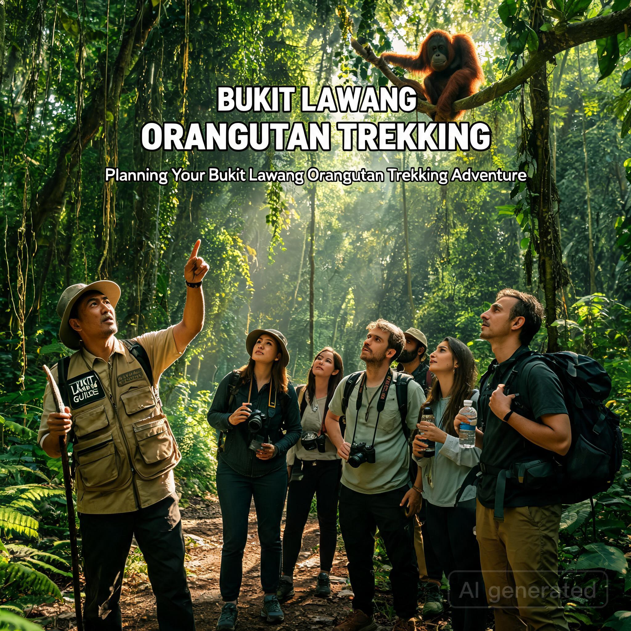 Bukit Lawang Orangutan Trekking bagian 1