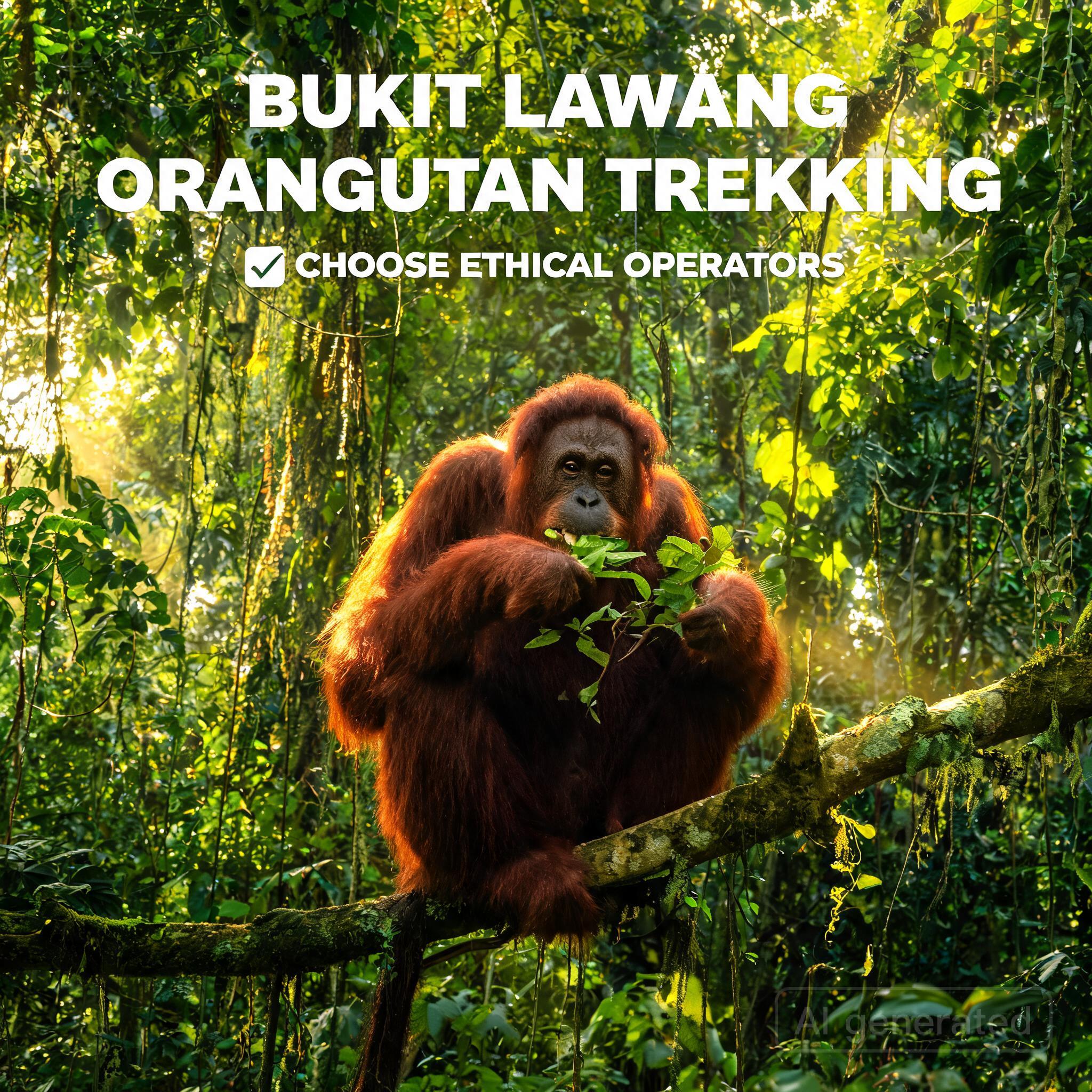 Bukit Lawang Orangutan Trekking bagian 2