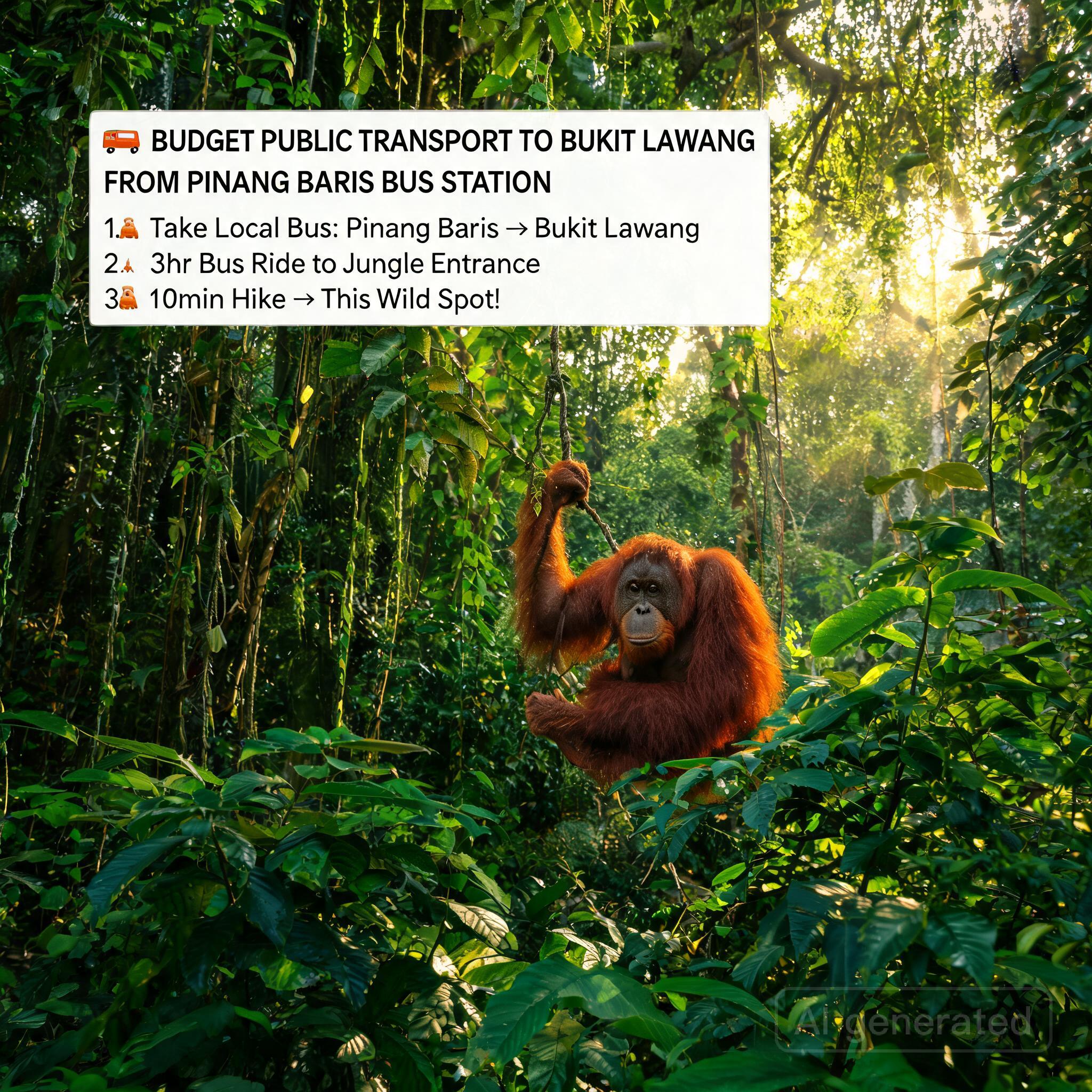 How to get to Bukit Lawang bagian 2